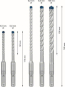 Bosch EXPERT Hammerbohrer SDS 2608900197 