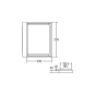 BRUM LED-Wandanbaul. 230V, 14W, 60108183 