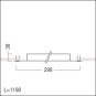 Zumtobel MIRL LAY LED3800-830   42928724 