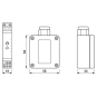 Jung Umsetzer m.Regensensor        17 UR 