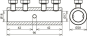 DEHN Verbindungsmuffe Al f. Rd 1  385216 