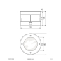 EVN LED Bodeneinbau -rund -  PC67101202W 