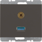 Berker USB/3,5mm Audio        3315397006 