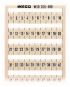 WAGO 209-566 WSB-Beschriftungskarte, als 
