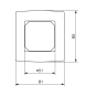 ALRE-IT Rahmen Berlin neutral JZ-090.900 