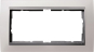 GIRA 100250 Abdeckrahmen 2f o.Mittelsteg 