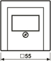 JG A 500 FM-Abdeckung TAE      A569PLTAL 