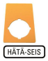 EATON M22-XZK-SF99 Schild NOT-AUS 216477 