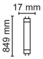 Radium LED TUBE    RL-T5 21 HE 830/G5 HF 