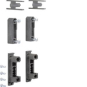 Hager 2xSammelschienenträger Set  UZ61S3 