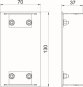 OBO GA-E70130RW Endstück symmetrisch 