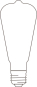 LEDV SMART+Filament Edison Dimmable 
