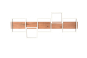 Trio LED-DL HARPER, 42W,       622910532 