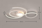 Trio LED-Deckenl. JIVE 48W     623419231 