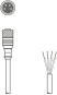 Leuze Anschlussleitung KD U-M8-4A-V1-050 