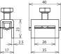 DEHN Bandrohrschelle              106324 