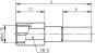 TG FME-KABELSTECKER CR/CR   J01700A0006Z 