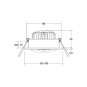Brumberg LED-Einbaustrahler     40399173 