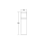 Brumberg LED-Pollerleuchte      60029183 