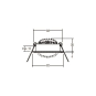 Brumberg LED-Einbaustrahler 230 38463073 