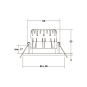 Brumberg LED-Einbaudownlight  39481173AB 