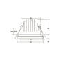 Brumberg LED-Einbaudownlight 10 39338173 