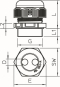 OBO V-TEC VM20 2x6 Kabelverschraubung m. 
