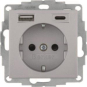 Berker Steckdose SCHUKO/USB AC  48141404 