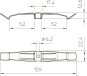 OBO 2034 M A2 Kabelklammer 2x5 NYM3x1,5 
