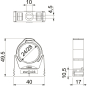 OBO SQ-25 LGR starQuick-Schelle 24-28mm 