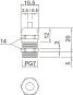 OBO V-TEC PG7 MS Kabelverschraubung PG7 