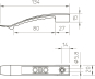 OBO 2032 F Kabelklammer 1x8 NYM3x1,5 PBT 
