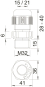 OBO V-TEC VM LM32 MS Kabelverschraubung 