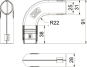OBO 3000 BMS M25 LGR Quick-Pipe-Bogen 