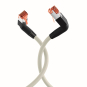 EFB Patchkabel 2xRJ45 90°     K4137GR.10 