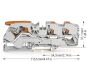 WAGO 2116-5301 3-Leiter-Durchgangsklemme 