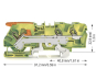 WAGO 2106-1307 3-Leiter-Schutzleiterk- 