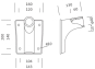 Siteco Montage Wand-Flansch   5NY5102108 