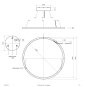 EVN LED Pendelleuchte -rund   PPDU580125 