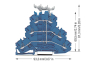 WAGO 2002-3239 Dreistockklemme,6-Leiter- 
