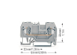 WAGO 280-901 2-Leiter-Durchgangs- 