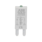 ABB Steckmodul LED grün,      CR-P/M 62V 