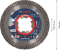 Bosch EXPERT X-LOCK Hard      2608900656 