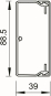 OBO WDK40090RW Wand-u.Deckenkanal 
