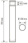 Esylux ALVA BL 700/100 TR     EL10821264 