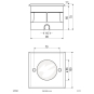 EVN LED-Bodeneinbauleuchte IP67  6742540 