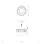 EVN Alu-Spar Anbau-Leuchte starr  539014 