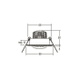 Brumberg LED-Einbaustrahler 230 39141053 