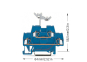 WAGO 280-529 Doppelstockklemme, 