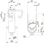 OBO 2056U 46 FT Bügelschelle 40-46mm St 